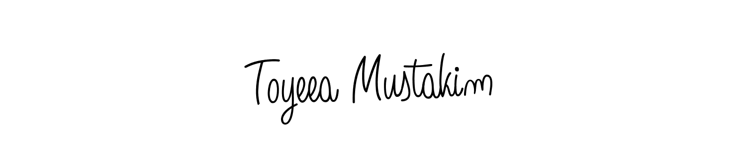 Also You can easily find your signature by using the search form. We will create Toyeea Mustakim name handwritten signature images for you free of cost using Angelique-Rose-font-FFP sign style. Toyeea Mustakim signature style 5 images and pictures png