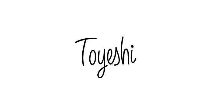 Similarly Angelique-Rose-font-FFP is the best handwritten signature design. Signature creator online .You can use it as an online autograph creator for name Toyeshi. Toyeshi signature style 5 images and pictures png