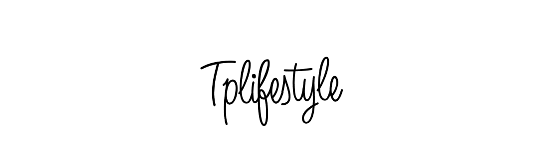 Use a signature maker to create a handwritten signature online. With this signature software, you can design (Angelique-Rose-font-FFP) your own signature for name Tplifestyle. Tplifestyle signature style 5 images and pictures png