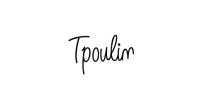 It looks lik you need a new signature style for name Tpoulin. Design unique handwritten (Angelique-Rose-font-FFP) signature with our free signature maker in just a few clicks. Tpoulin signature style 5 images and pictures png