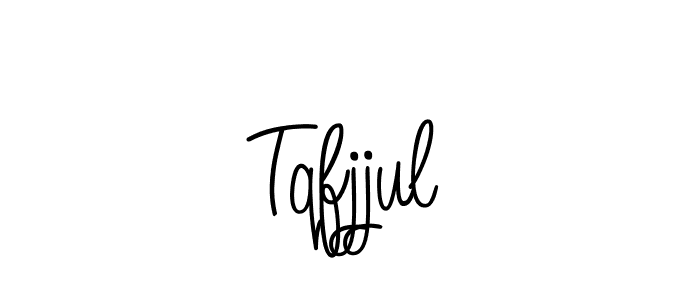 Use a signature maker to create a handwritten signature online. With this signature software, you can design (Angelique-Rose-font-FFP) your own signature for name Tqfjjul. Tqfjjul signature style 5 images and pictures png