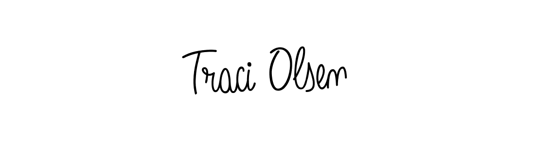 Also You can easily find your signature by using the search form. We will create Traci Olsen name handwritten signature images for you free of cost using Angelique-Rose-font-FFP sign style. Traci Olsen signature style 5 images and pictures png