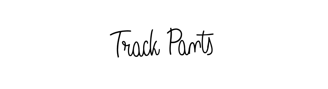 The best way (Angelique-Rose-font-FFP) to make a short signature is to pick only two or three words in your name. The name Track Pants include a total of six letters. For converting this name. Track Pants signature style 5 images and pictures png
