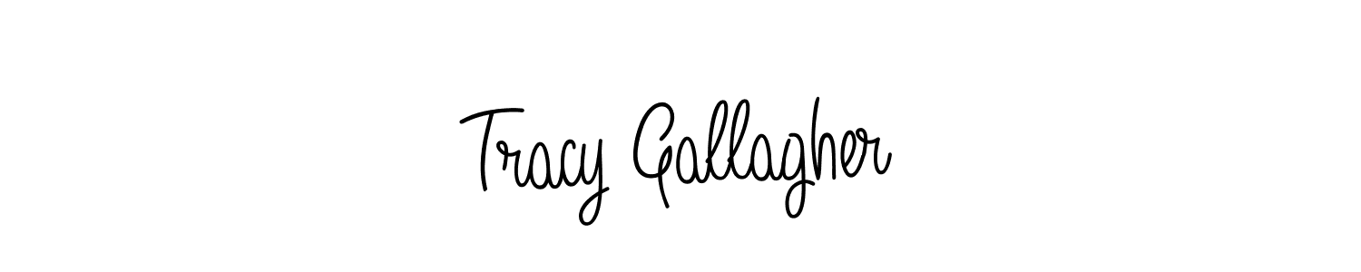 Create a beautiful signature design for name Tracy Gallagher. With this signature (Angelique-Rose-font-FFP) fonts, you can make a handwritten signature for free. Tracy Gallagher signature style 5 images and pictures png