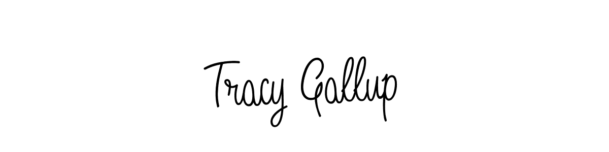 How to Draw Tracy Gallup signature style? Angelique-Rose-font-FFP is a latest design signature styles for name Tracy Gallup. Tracy Gallup signature style 5 images and pictures png