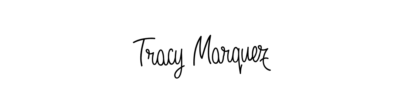 Create a beautiful signature design for name Tracy Marquez. With this signature (Angelique-Rose-font-FFP) fonts, you can make a handwritten signature for free. Tracy Marquez signature style 5 images and pictures png