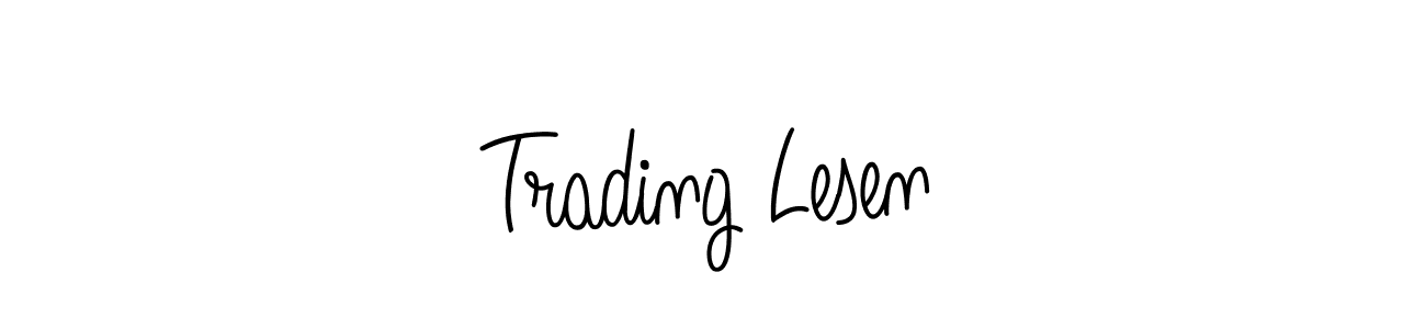 You can use this online signature creator to create a handwritten signature for the name Trading Lesen. This is the best online autograph maker. Trading Lesen signature style 5 images and pictures png