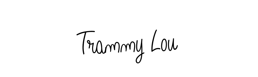 Make a beautiful signature design for name Trammy Lou. Use this online signature maker to create a handwritten signature for free. Trammy Lou signature style 5 images and pictures png