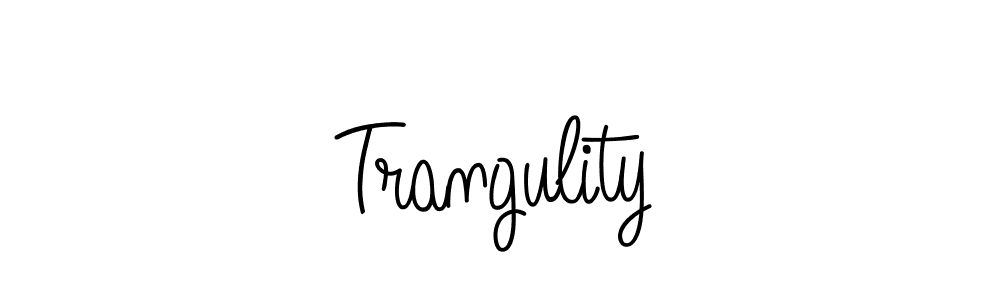 How to Draw Trangulity signature style? Angelique-Rose-font-FFP is a latest design signature styles for name Trangulity. Trangulity signature style 5 images and pictures png