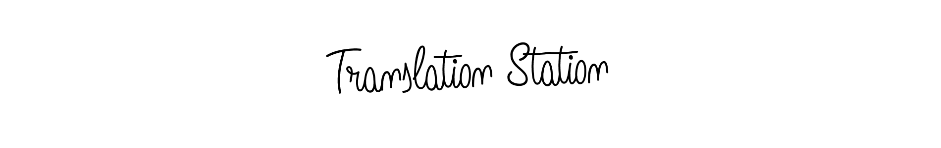 Check out images of Autograph of Translation Station name. Actor Translation Station Signature Style. Angelique-Rose-font-FFP is a professional sign style online. Translation Station signature style 5 images and pictures png