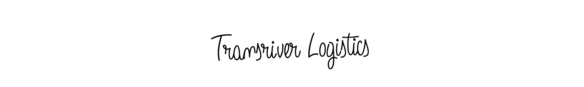 How to make Transriver Logistics signature? Angelique-Rose-font-FFP is a professional autograph style. Create handwritten signature for Transriver Logistics name. Transriver Logistics signature style 5 images and pictures png