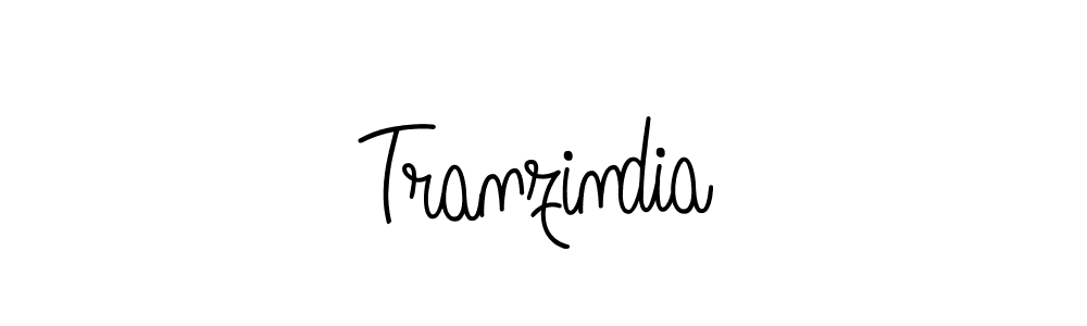 You should practise on your own different ways (Angelique-Rose-font-FFP) to write your name (Tranzindia) in signature. don't let someone else do it for you. Tranzindia signature style 5 images and pictures png