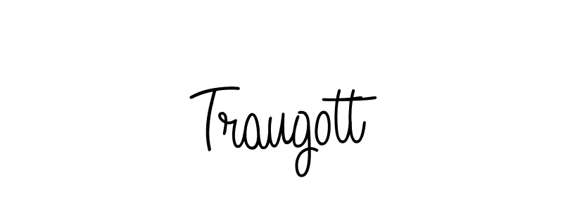 Design your own signature with our free online signature maker. With this signature software, you can create a handwritten (Angelique-Rose-font-FFP) signature for name Traugott. Traugott signature style 5 images and pictures png