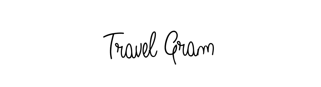 This is the best signature style for the Travel Gram name. Also you like these signature font (Angelique-Rose-font-FFP). Mix name signature. Travel Gram signature style 5 images and pictures png