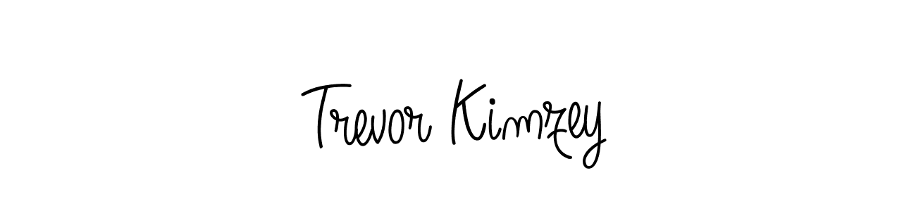 Angelique-Rose-font-FFP is a professional signature style that is perfect for those who want to add a touch of class to their signature. It is also a great choice for those who want to make their signature more unique. Get Trevor Kimzey name to fancy signature for free. Trevor Kimzey signature style 5 images and pictures png