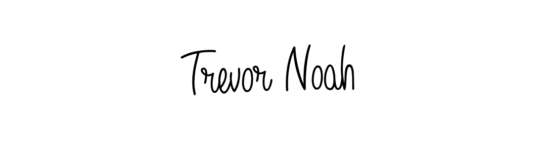 How to make Trevor Noah signature? Angelique-Rose-font-FFP is a professional autograph style. Create handwritten signature for Trevor Noah name. Trevor Noah signature style 5 images and pictures png