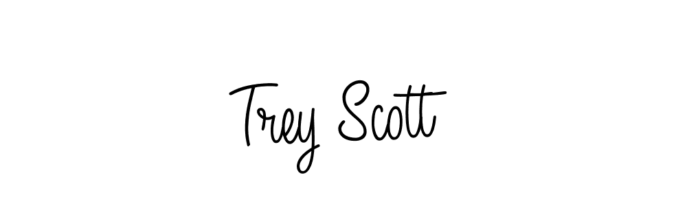 You should practise on your own different ways (Angelique-Rose-font-FFP) to write your name (Trey Scott) in signature. don't let someone else do it for you. Trey Scott signature style 5 images and pictures png