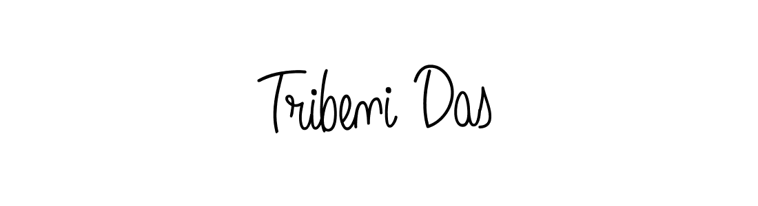 How to make Tribeni Das signature? Angelique-Rose-font-FFP is a professional autograph style. Create handwritten signature for Tribeni Das name. Tribeni Das signature style 5 images and pictures png