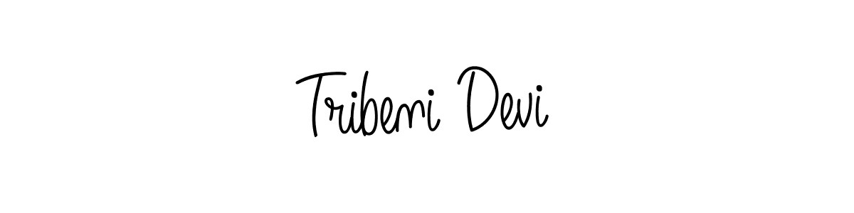 Once you've used our free online signature maker to create your best signature Angelique-Rose-font-FFP style, it's time to enjoy all of the benefits that Tribeni Devi name signing documents. Tribeni Devi signature style 5 images and pictures png