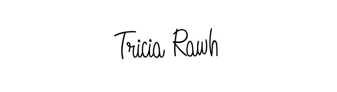 Make a short Tricia Rawh signature style. Manage your documents anywhere anytime using Angelique-Rose-font-FFP. Create and add eSignatures, submit forms, share and send files easily. Tricia Rawh signature style 5 images and pictures png