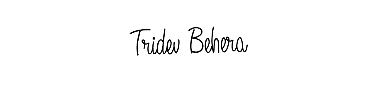 It looks lik you need a new signature style for name Tridev Behera. Design unique handwritten (Angelique-Rose-font-FFP) signature with our free signature maker in just a few clicks. Tridev Behera signature style 5 images and pictures png