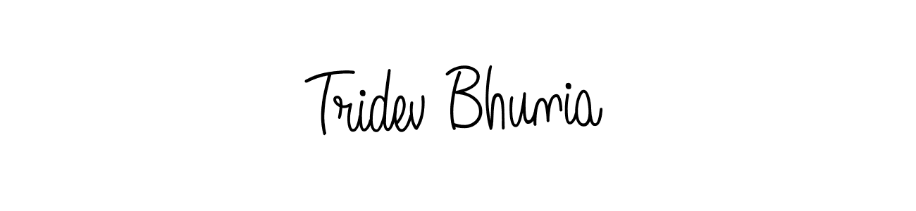 This is the best signature style for the Tridev Bhunia name. Also you like these signature font (Angelique-Rose-font-FFP). Mix name signature. Tridev Bhunia signature style 5 images and pictures png