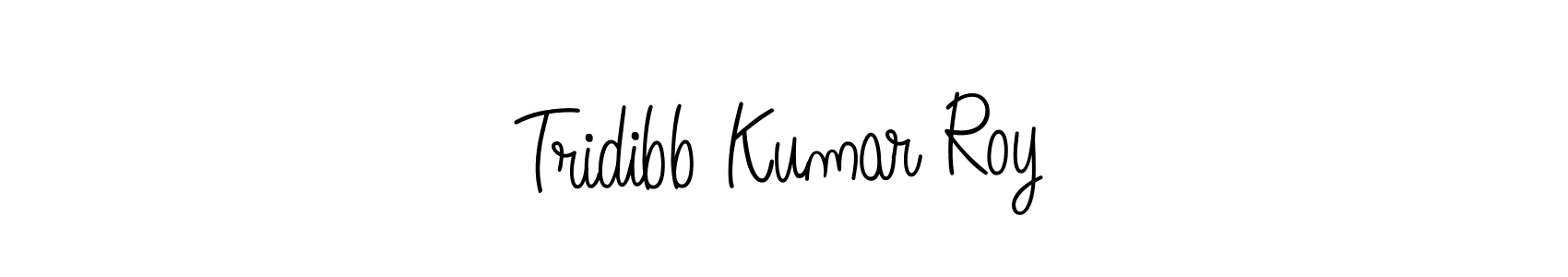 Use a signature maker to create a handwritten signature online. With this signature software, you can design (Angelique-Rose-font-FFP) your own signature for name Tridibb Kumar Roy. Tridibb Kumar Roy signature style 5 images and pictures png