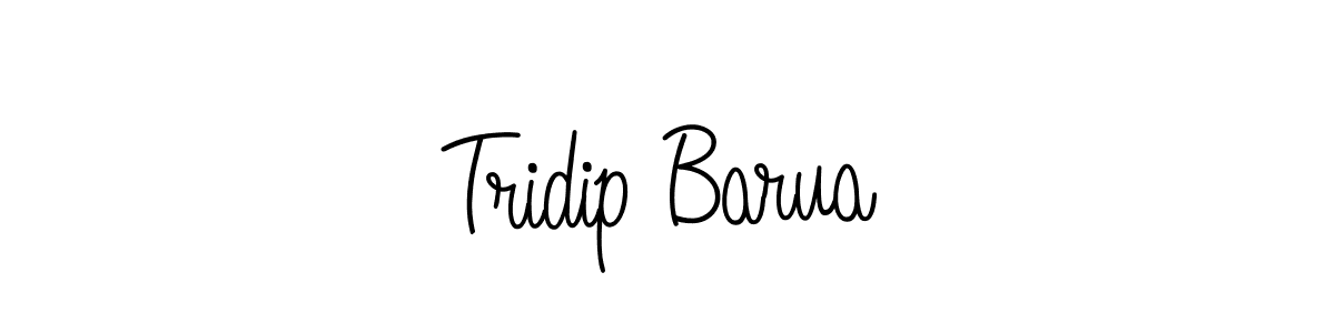 Design your own signature with our free online signature maker. With this signature software, you can create a handwritten (Angelique-Rose-font-FFP) signature for name Tridip Barua. Tridip Barua signature style 5 images and pictures png