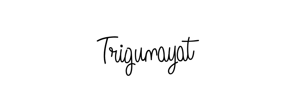 How to Draw Trigunayat signature style? Angelique-Rose-font-FFP is a latest design signature styles for name Trigunayat. Trigunayat signature style 5 images and pictures png