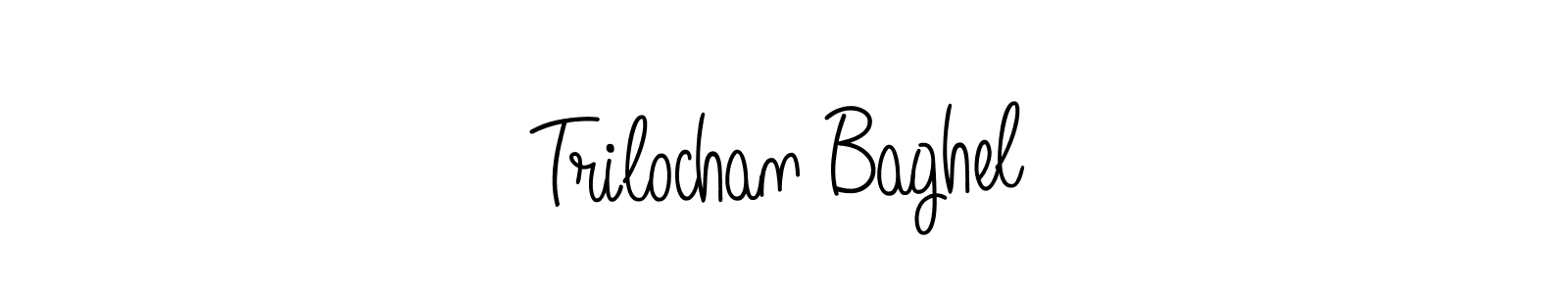 Make a beautiful signature design for name Trilochan Baghel. Use this online signature maker to create a handwritten signature for free. Trilochan Baghel signature style 5 images and pictures png