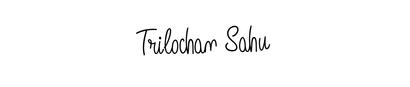 Make a short Trilochan Sahu signature style. Manage your documents anywhere anytime using Angelique-Rose-font-FFP. Create and add eSignatures, submit forms, share and send files easily. Trilochan Sahu signature style 5 images and pictures png