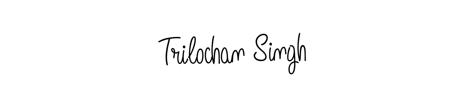 How to Draw Trilochan Singh signature style? Angelique-Rose-font-FFP is a latest design signature styles for name Trilochan Singh. Trilochan Singh signature style 5 images and pictures png