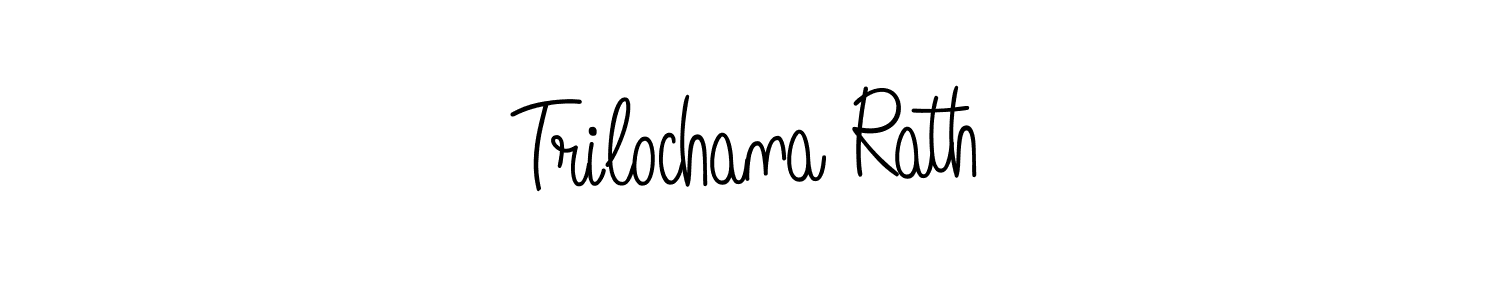 Make a short Trilochana Rath signature style. Manage your documents anywhere anytime using Angelique-Rose-font-FFP. Create and add eSignatures, submit forms, share and send files easily. Trilochana Rath signature style 5 images and pictures png