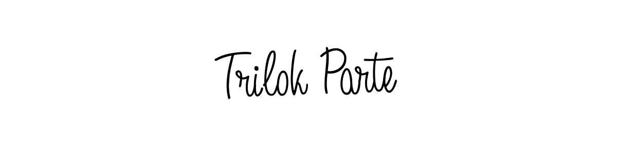 How to make Trilok Parte signature? Angelique-Rose-font-FFP is a professional autograph style. Create handwritten signature for Trilok Parte name. Trilok Parte signature style 5 images and pictures png