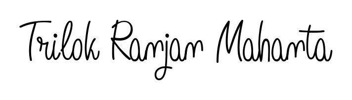 Angelique-Rose-font-FFP is a professional signature style that is perfect for those who want to add a touch of class to their signature. Get Trilok Ranjan Mahanta name fancy signature for free. Trilok Ranjan Mahanta signature style 5 images and pictures png