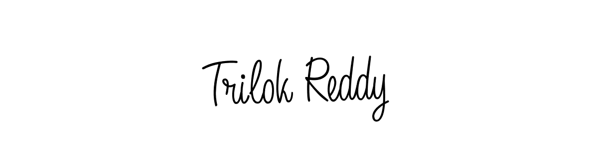 It looks lik you need a new signature style for name Trilok Reddy. Design unique handwritten (Angelique-Rose-font-FFP) signature with our free signature maker in just a few clicks. Trilok Reddy signature style 5 images and pictures png