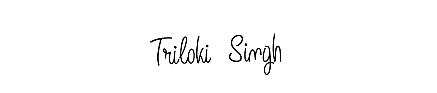 Make a beautiful signature design for name Triloki  Singh. Use this online signature maker to create a handwritten signature for free. Triloki  Singh signature style 5 images and pictures png