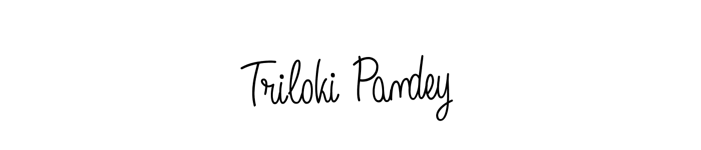 if you are searching for the best signature style for your name Triloki Pandey. so please give up your signature search. here we have designed multiple signature styles  using Angelique-Rose-font-FFP. Triloki Pandey signature style 5 images and pictures png