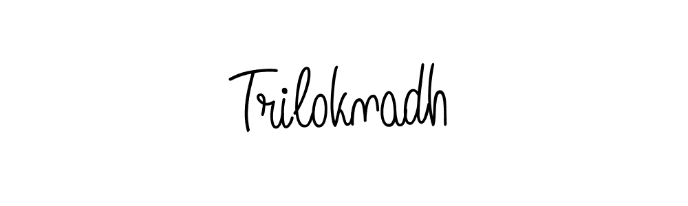 Make a short Triloknadh signature style. Manage your documents anywhere anytime using Angelique-Rose-font-FFP. Create and add eSignatures, submit forms, share and send files easily. Triloknadh signature style 5 images and pictures png