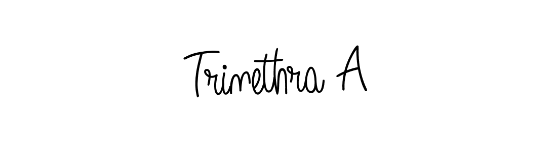 Similarly Angelique-Rose-font-FFP is the best handwritten signature design. Signature creator online .You can use it as an online autograph creator for name Trinethra A. Trinethra A signature style 5 images and pictures png