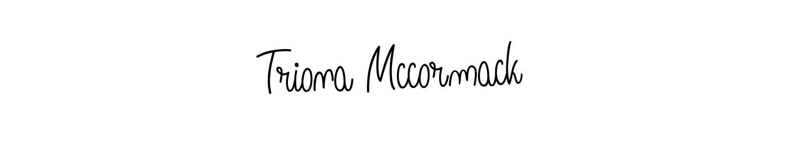 Create a beautiful signature design for name Triona Mccormack. With this signature (Angelique-Rose-font-FFP) fonts, you can make a handwritten signature for free. Triona Mccormack signature style 5 images and pictures png