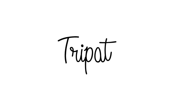 How to Draw Tripat signature style? Angelique-Rose-font-FFP is a latest design signature styles for name Tripat. Tripat signature style 5 images and pictures png