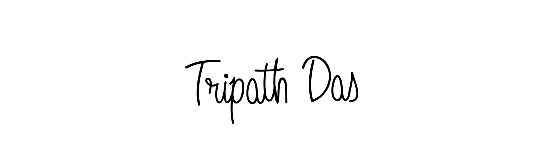 Tripath Das stylish signature style. Best Handwritten Sign (Angelique-Rose-font-FFP) for my name. Handwritten Signature Collection Ideas for my name Tripath Das. Tripath Das signature style 5 images and pictures png