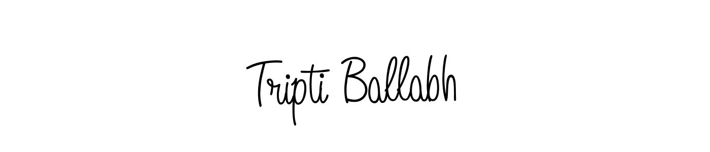 if you are searching for the best signature style for your name Tripti Ballabh. so please give up your signature search. here we have designed multiple signature styles  using Angelique-Rose-font-FFP. Tripti Ballabh signature style 5 images and pictures png
