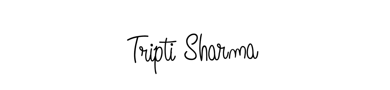 Once you've used our free online signature maker to create your best signature Angelique-Rose-font-FFP style, it's time to enjoy all of the benefits that Tripti Sharma name signing documents. Tripti Sharma signature style 5 images and pictures png