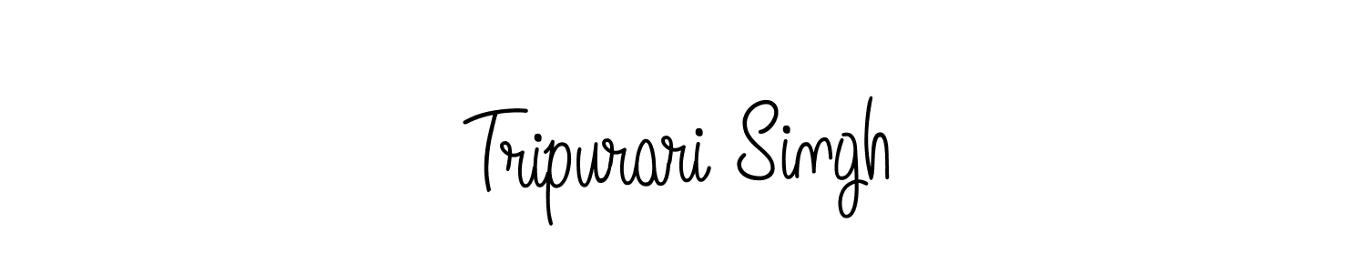 Angelique-Rose-font-FFP is a professional signature style that is perfect for those who want to add a touch of class to their signature. It is also a great choice for those who want to make their signature more unique. Get Tripurari Singh name to fancy signature for free. Tripurari Singh signature style 5 images and pictures png