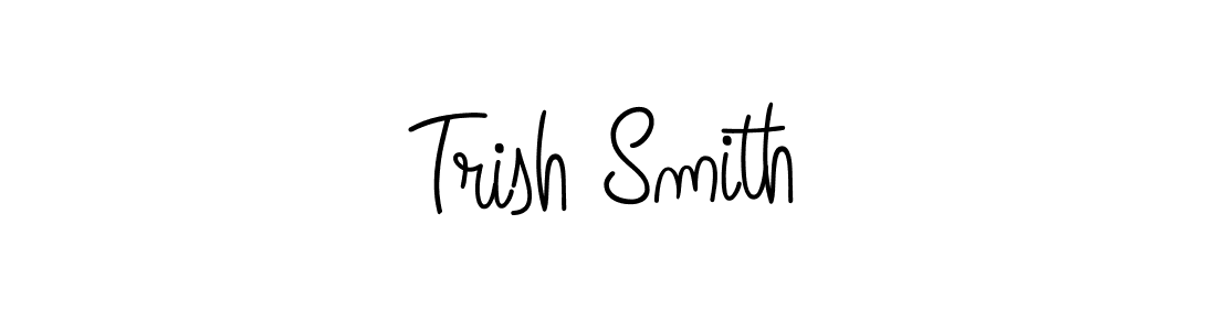 Check out images of Autograph of Trish Smith name. Actor Trish Smith Signature Style. Angelique-Rose-font-FFP is a professional sign style online. Trish Smith signature style 5 images and pictures png