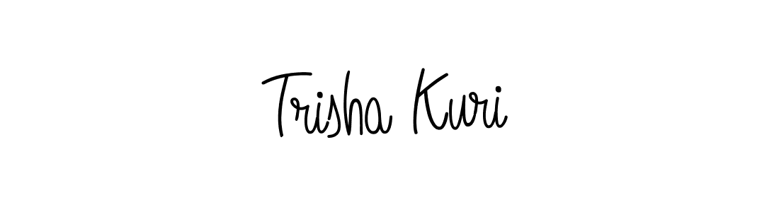 How to make Trisha Kuri signature? Angelique-Rose-font-FFP is a professional autograph style. Create handwritten signature for Trisha Kuri name. Trisha Kuri signature style 5 images and pictures png