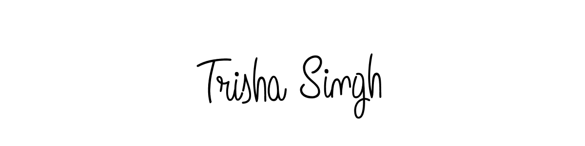 Angelique-Rose-font-FFP is a professional signature style that is perfect for those who want to add a touch of class to their signature. It is also a great choice for those who want to make their signature more unique. Get Trisha Singh name to fancy signature for free. Trisha Singh signature style 5 images and pictures png