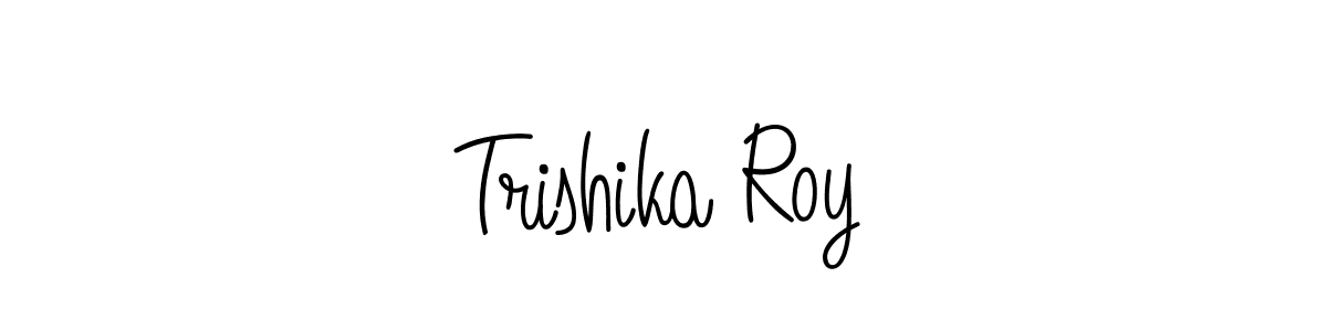 Make a beautiful signature design for name Trishika Roy. Use this online signature maker to create a handwritten signature for free. Trishika Roy signature style 5 images and pictures png